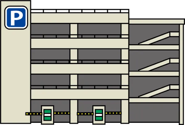 自走式立体駐車場 イメージ
